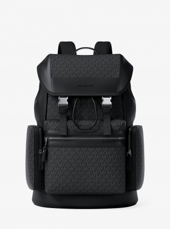 Michael Kors Mens Jet Set Signature Logo Backpack