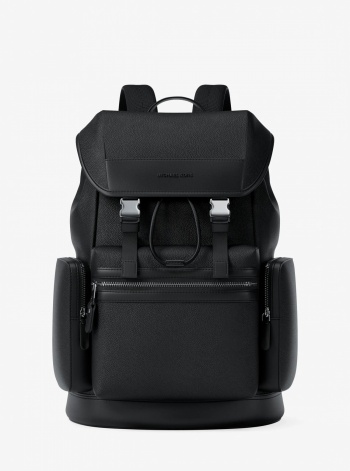 Michael Kors Mens Jet Set Pebbled Leather Backpack