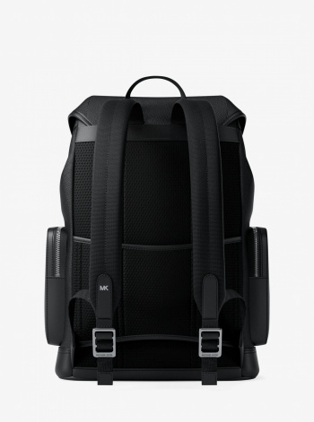 Michael Kors Mens Jet Set Pebbled Leather Backpack