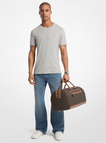 MICHAEL Michael Kors Jet Set Signature Logo Weekender Bag