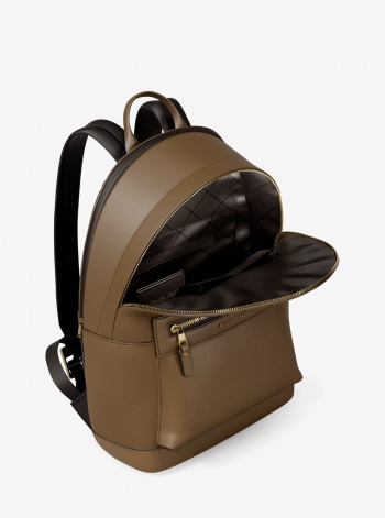 Michael Kors Mens Jet Set Pebbled Leather Backpack