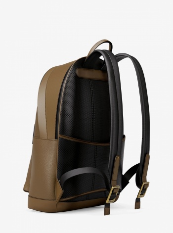 Michael Kors Mens Jet Set Pebbled Leather Backpack