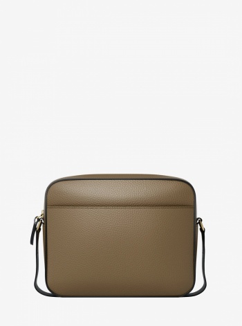 Michael Kors Mens Jet Set Pebbled Leather Crossbody Bag