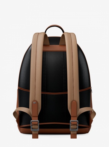 Michael Kors Mens Jet Set Pebbled Leather Backpack