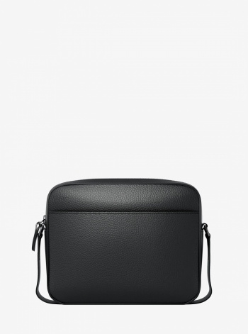 Michael Kors Mens Jet Set Pebbled Leather Crossbody Bag