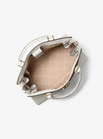 Michael Kors Hamilton Medium Logo Satchel