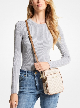 Michael Kors Jet Set Travel Medium Logo Crossbody Bag