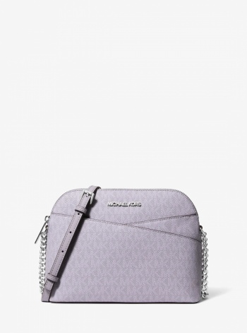 Jet Set Travel Medium Logo Dome Crossbody Bag