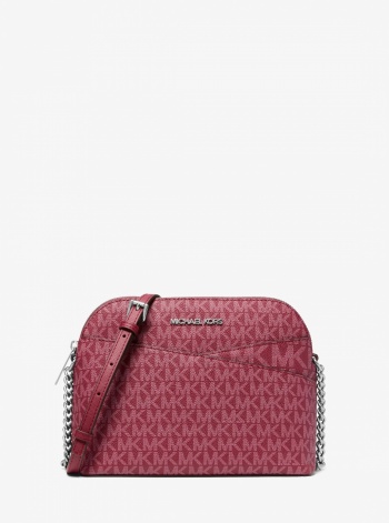 Jet Set Travel Medium Logo Dome Crossbody Bag