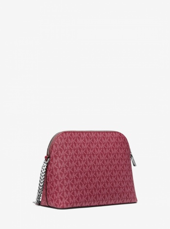 Jet Set Travel Medium Logo Dome Crossbody Bag