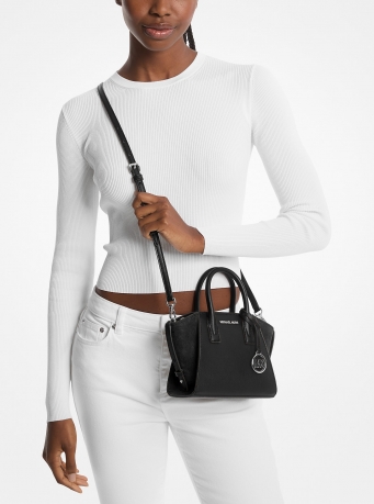 MICHAEL Michael Kors Avril Extra-Small Leather Satchel
