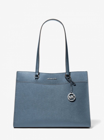 Jet Set Travel Large Saffiano Leather Tote Bag