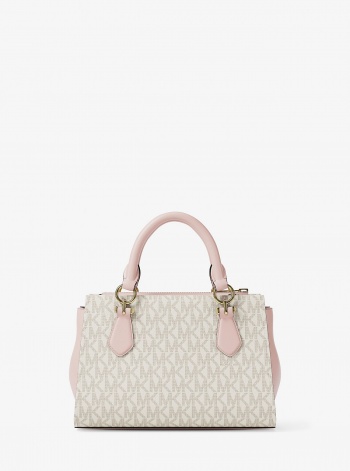 Marilyn Small Signature Logo Messenger Bag