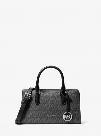 Arden Small Signature Logo Messenger Bag