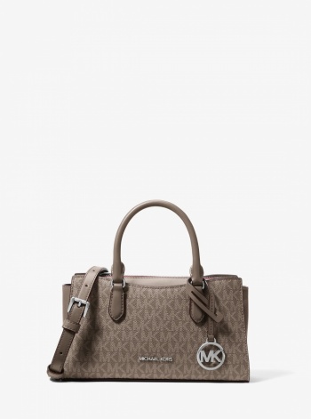 Arden Small Signature Logo Messenger Bag