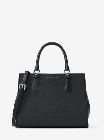 Marilyn Medium Saffiano Leather Satchel