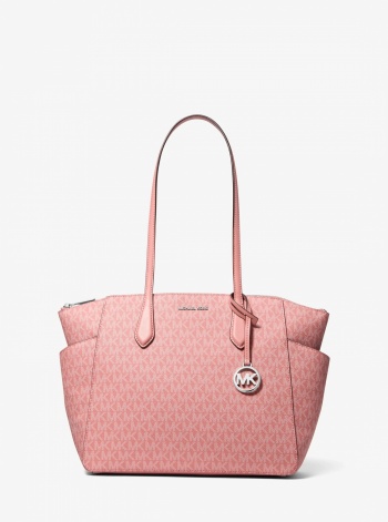 Marilyn Medium Signature Logo Tote Bag