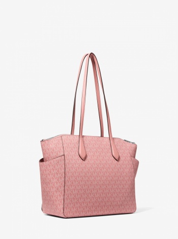 Marilyn Medium Signature Logo Tote Bag