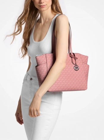 Marilyn Medium Signature Logo Tote Bag