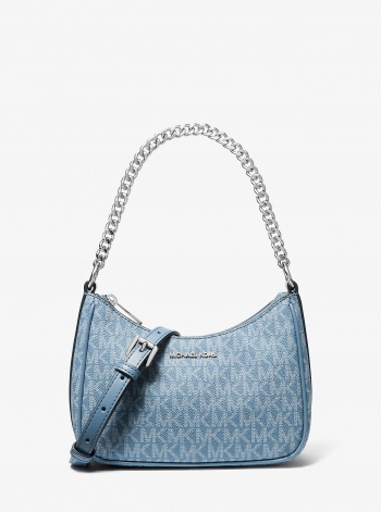 Jet Set Travel Small Signature Logo Convertible Pochette