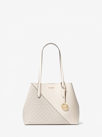 Avalon Medium Smooth and Signature Logo Tote Bag