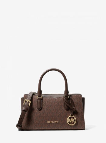 Arden Small Signature Logo Messenger Bag