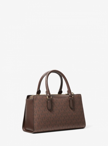 Arden Small Signature Logo Messenger Bag