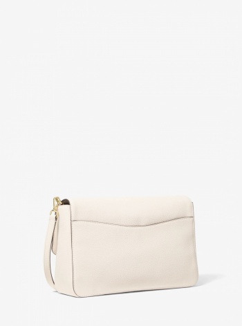 Kacey Large Pebbled Leather Convertible Shoulder Bag