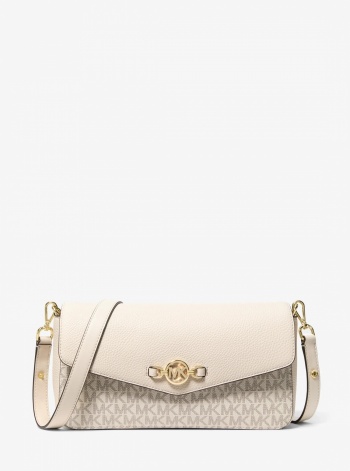 Kacey Medium Signature Logo Shoulder Bag
