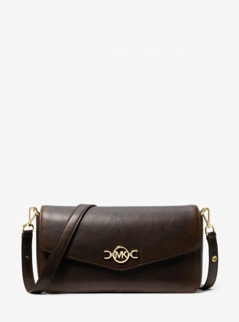 Kacey Medium Burnished Shoulder Bag