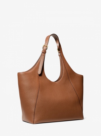 Bernie Large Pebbled Leather Tote Bag