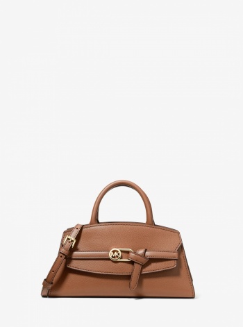 Greta Small Leather Convertible Crossbody Bag