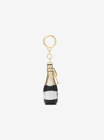 Champagne Bottle Bag Charm