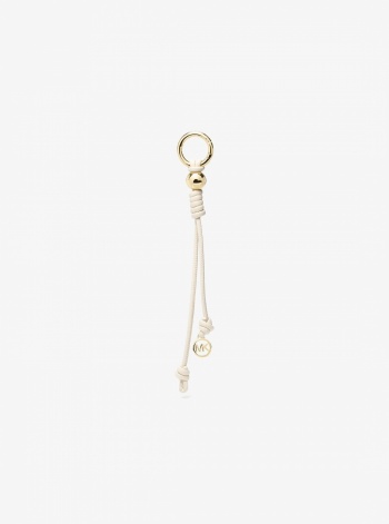 Gold-Tone Knot Bag Charm