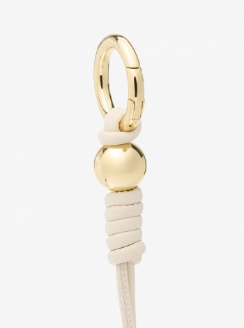 Gold-Tone Knot Bag Charm
