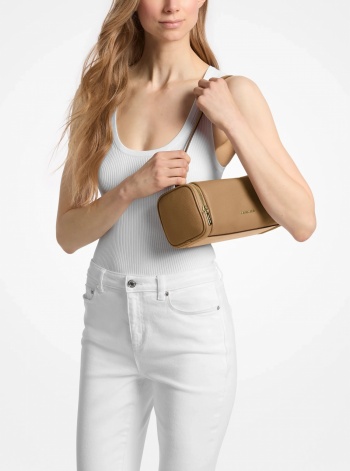 Jet Set Travel Small Pebbled Leather Convertible Crossbody Bag