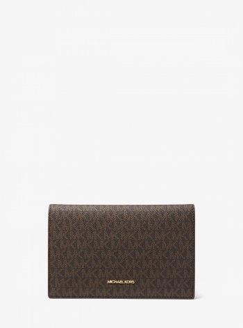 Jet Set Travel Signature Logo 2-in-1 Clutch