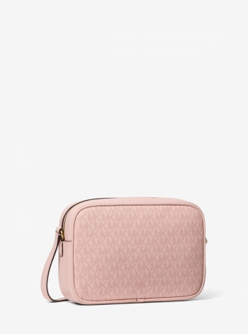 Jet Set Travel Large Signature Logo Camera Crossbody Bag