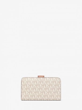 Jet Set Travel Medium Signature Logo Billfold Wallet