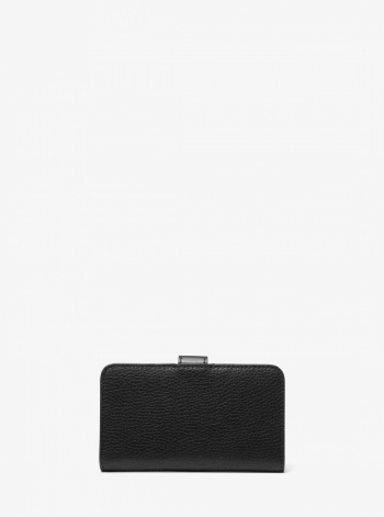 Jet Set Travel Medium Pebbled Leather Billfold Wallet