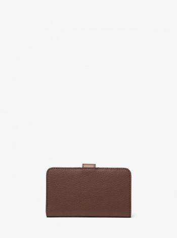 Jet Set Travel Medium Pebbled Leather Billfold Wallet