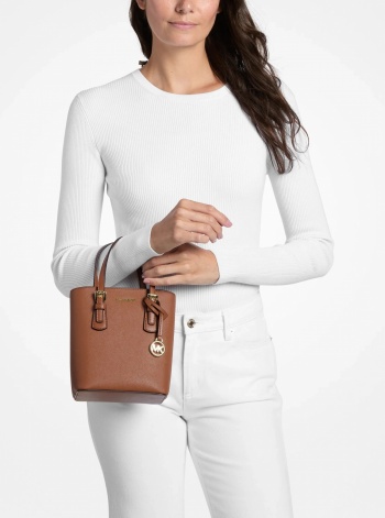 Voyager Extra-Small Leather Convertible Crossbody Bag