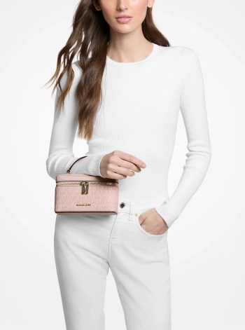 Vivi Small Signature Logo Vanity Crossbody Bag