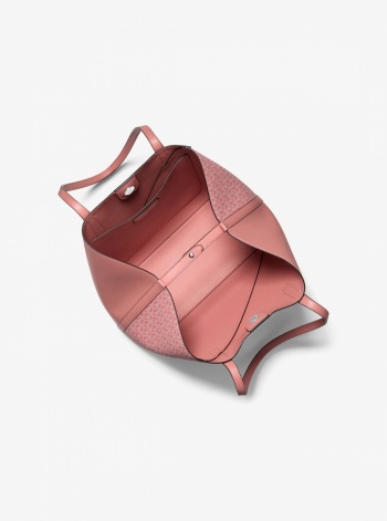 Avalon Medium Signature Logo and Smooth Tote Bag
