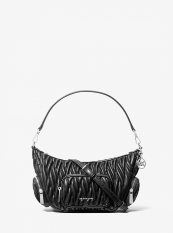 Merritt Small Matelassé Convertible Shoulder Bag