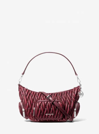 Merritt Small Matelassé Convertible Shoulder Bag
