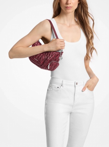 Merritt Small Matelassé Convertible Shoulder Bag