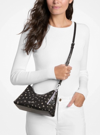 Sammy Small Floral Printed Convertible Crossbody Bag