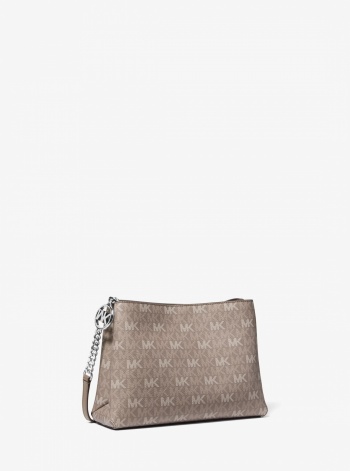 Christina Small Signature Logo Crossbody Bag