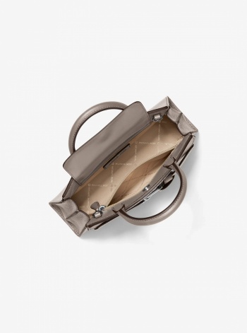 Greta Small Leather Satchel